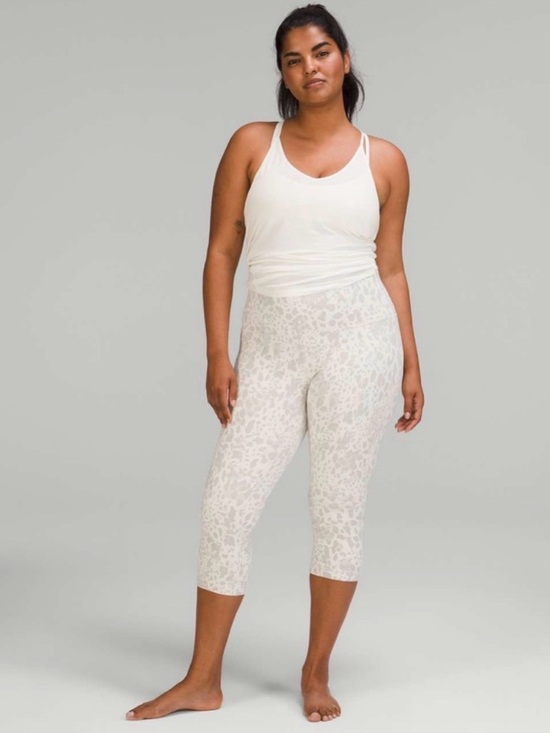 lululemon athletica Pants - Lululemon Align HR Leggings Cheetah Antique white 2